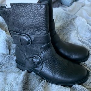 Sorel Women’s Black Size 7 Like New Moto Boots